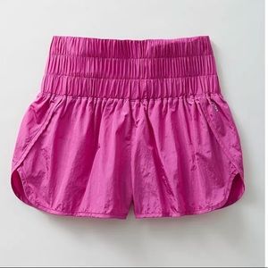 Pink Free People Movement Shorts